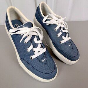 NIKE MENS TENNIS SKATE SNEAKERS COBALT BLUE SIZE 7 1/2